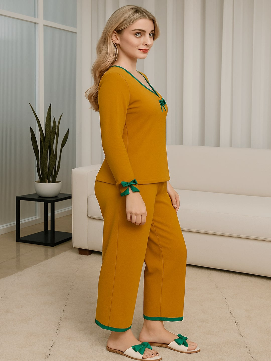 GAB Adult-Women Pure Cotton Night Suit