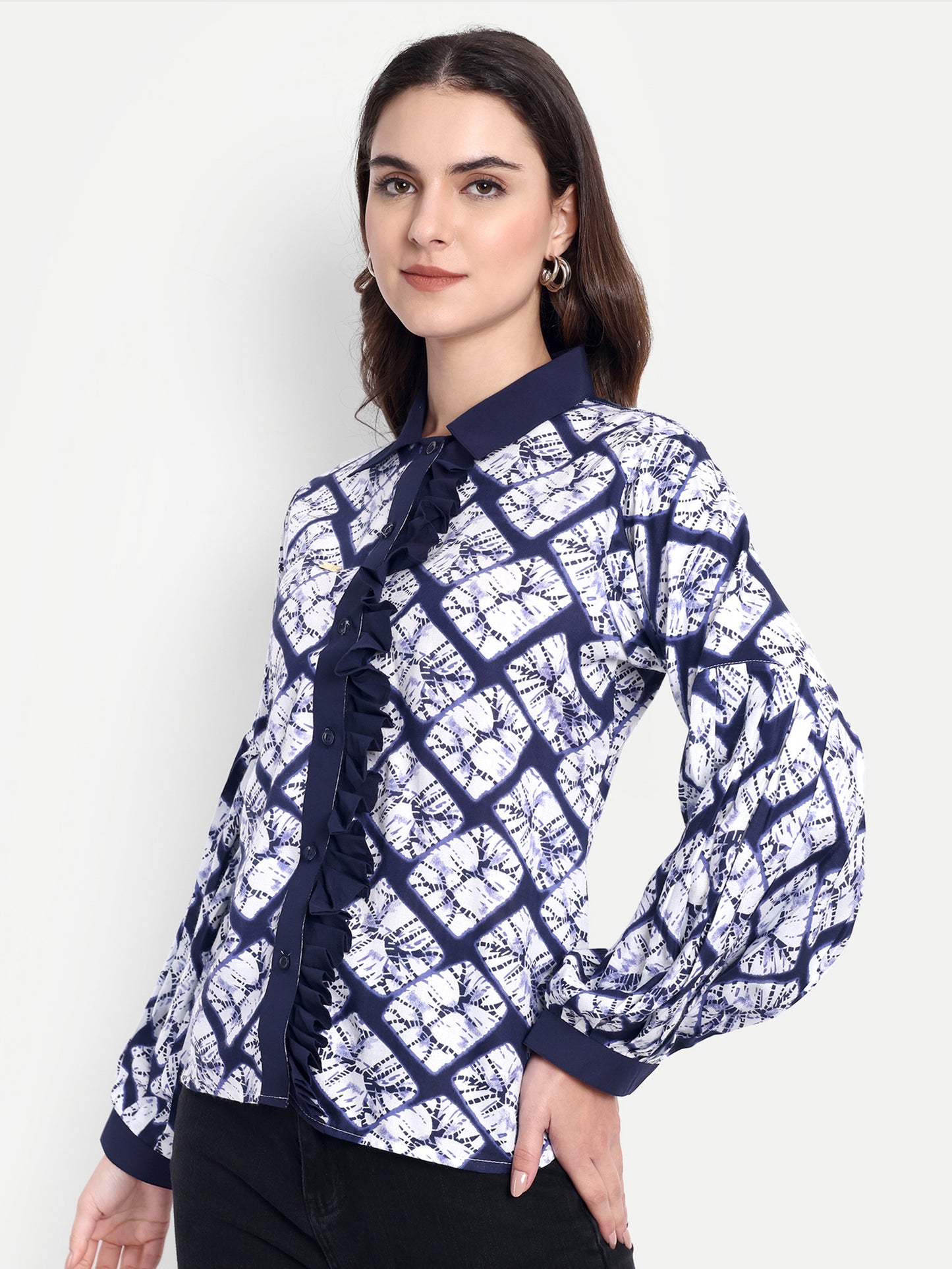 GAB Classic Printed Causual Shirt