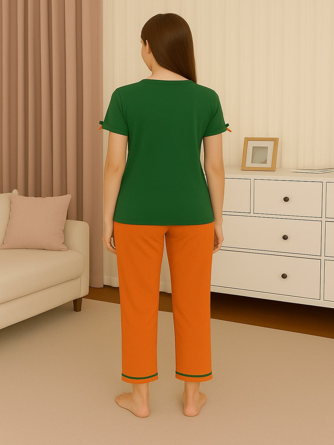 GAB Adult-Women Pure Cotton Night Suit