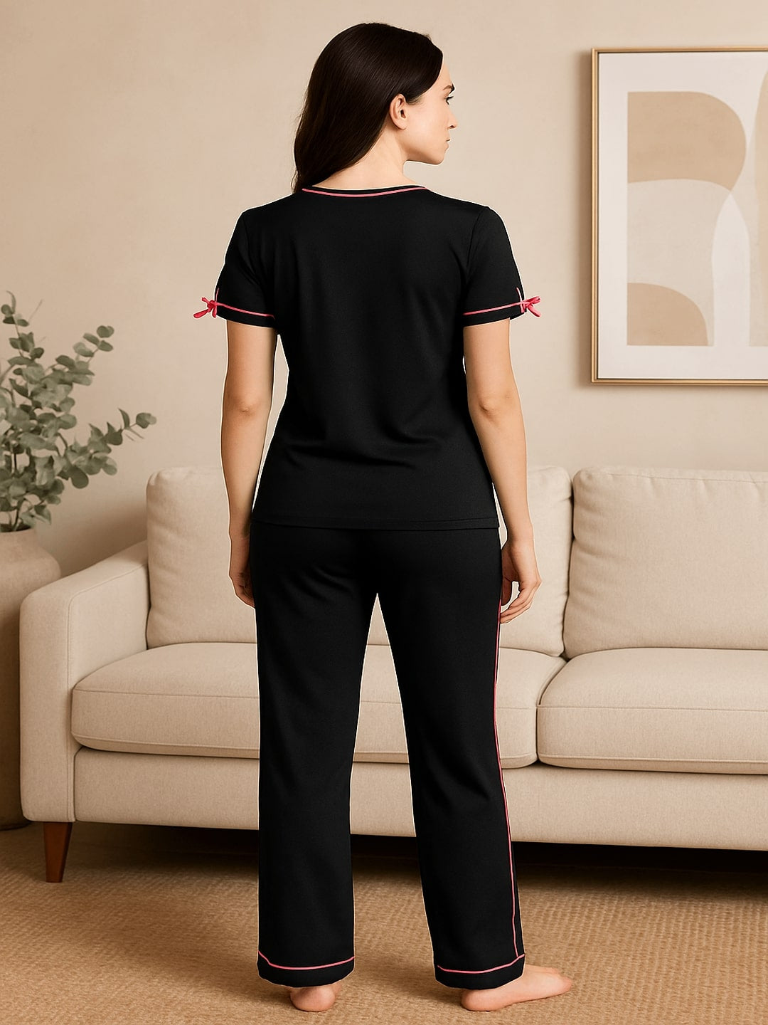 GAB Adult-Women Pure Cotton Night Suit