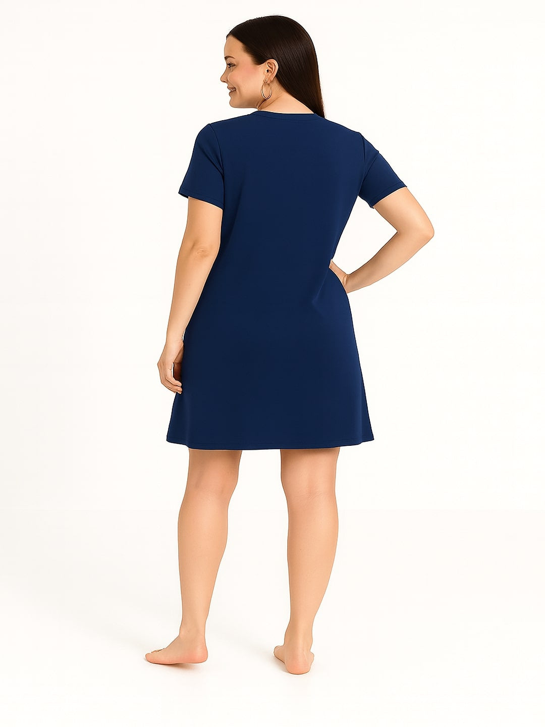 Women Pure Cotton Nightdress