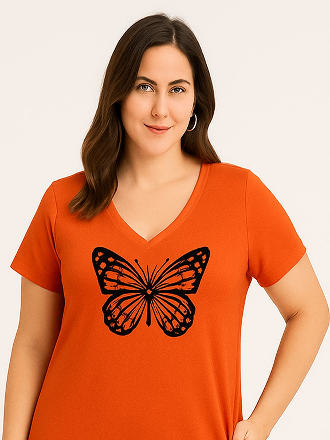 Women T-shirt Midi Dress