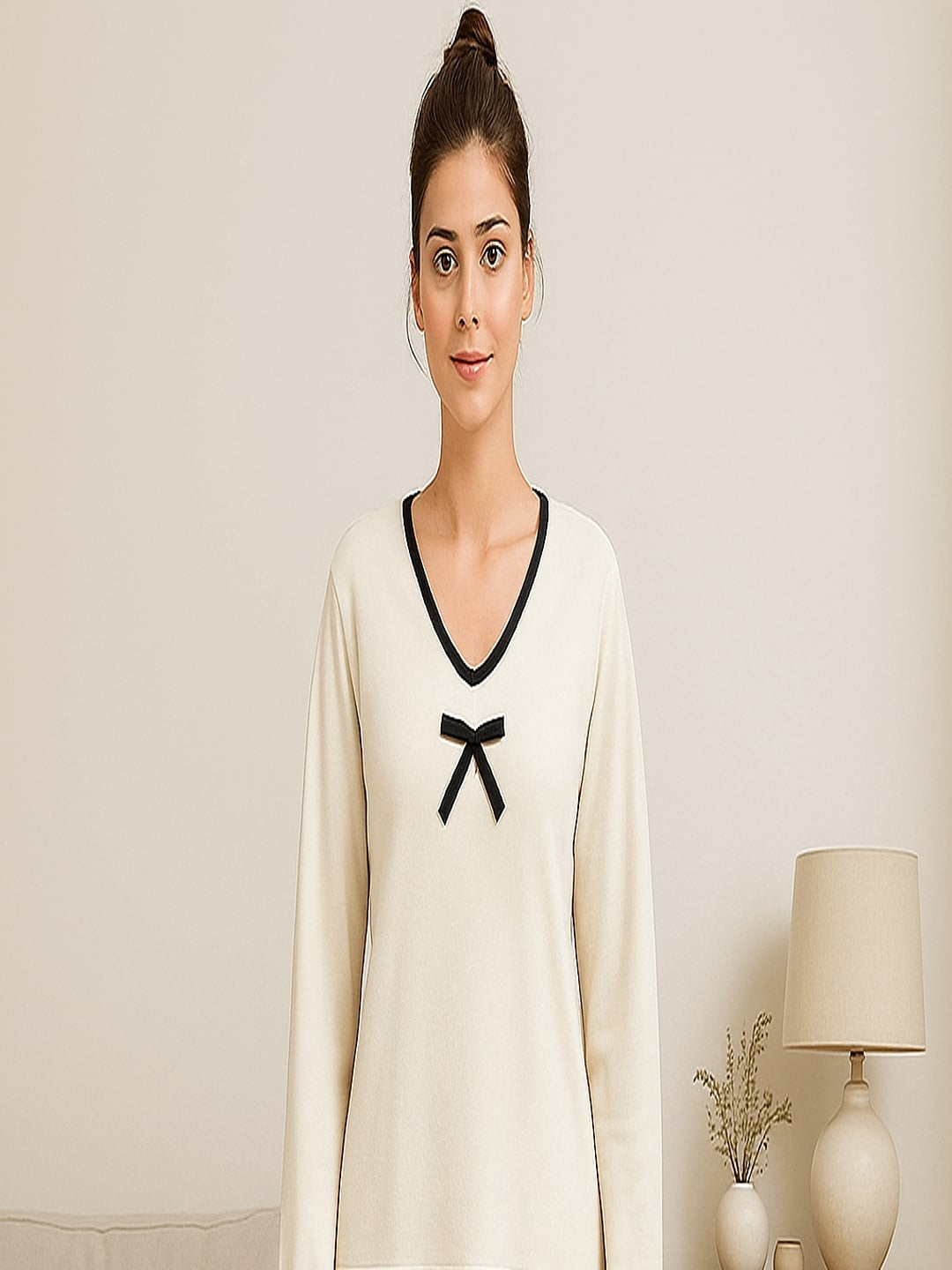 GAB Adult-Women Pure Cotton Night Suit