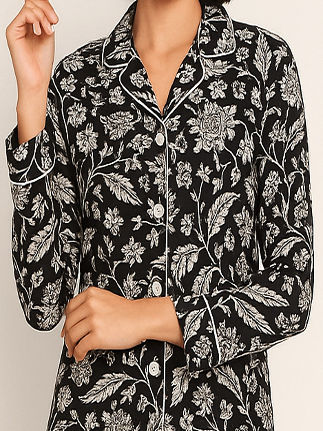 GAB Adult-Women Typography Printed Night Suit