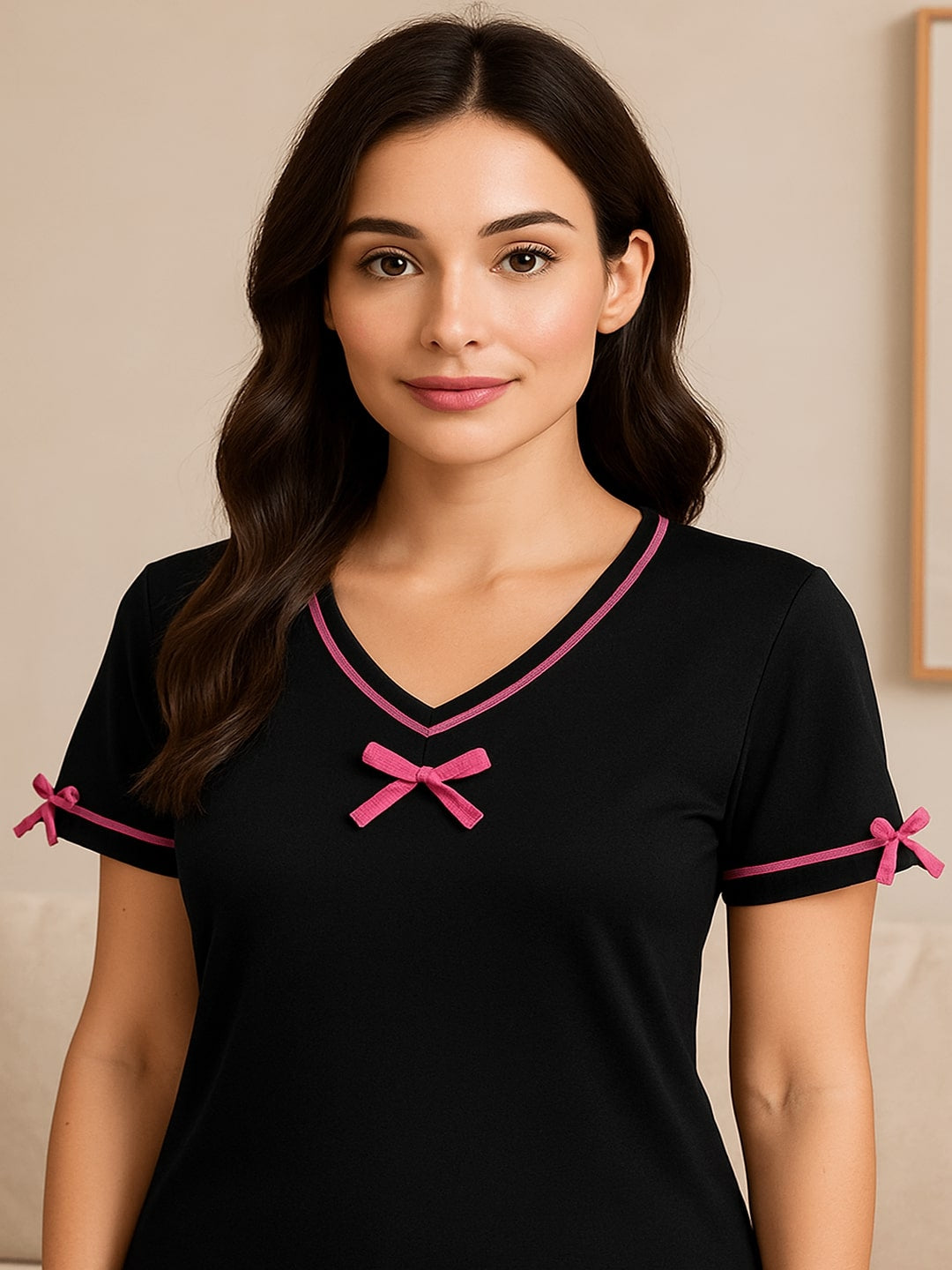 GAB Adult-Women Pure Cotton Night Suit