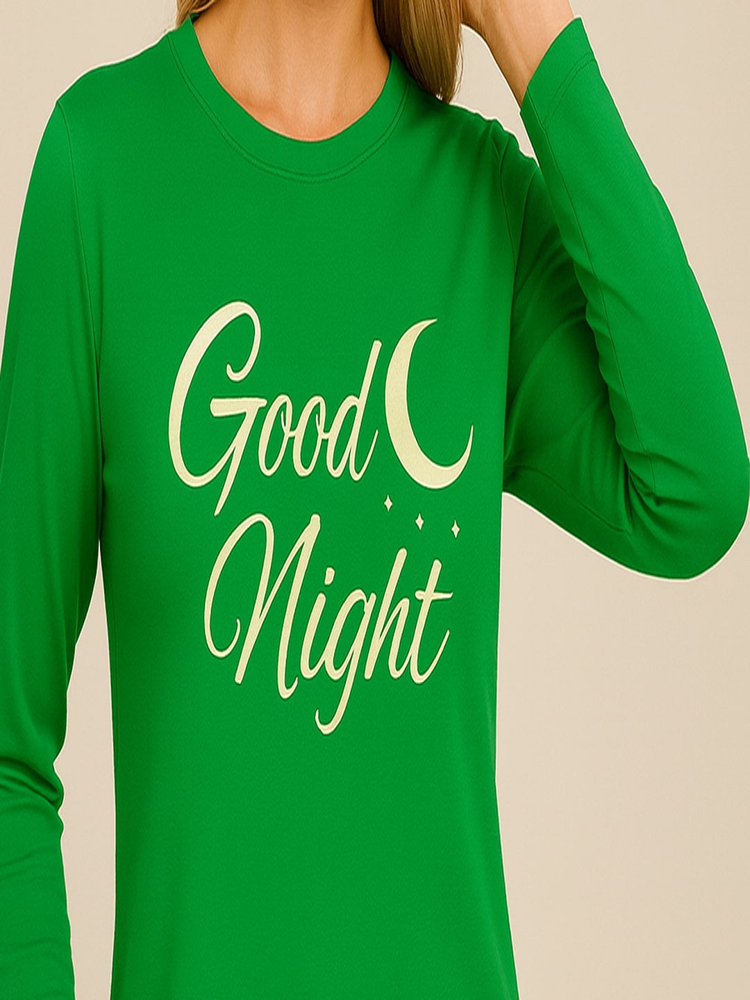 Printed Women Pure Cotton Night suit