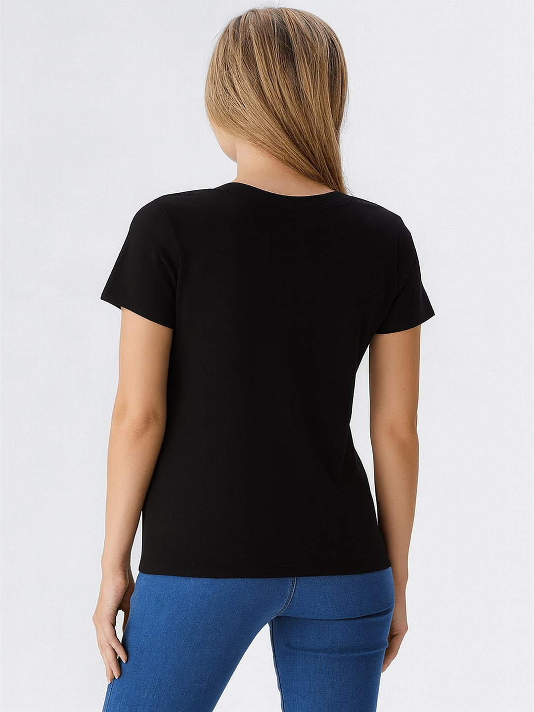 Women Graphic Printed Round Neck Cotton T-shirt