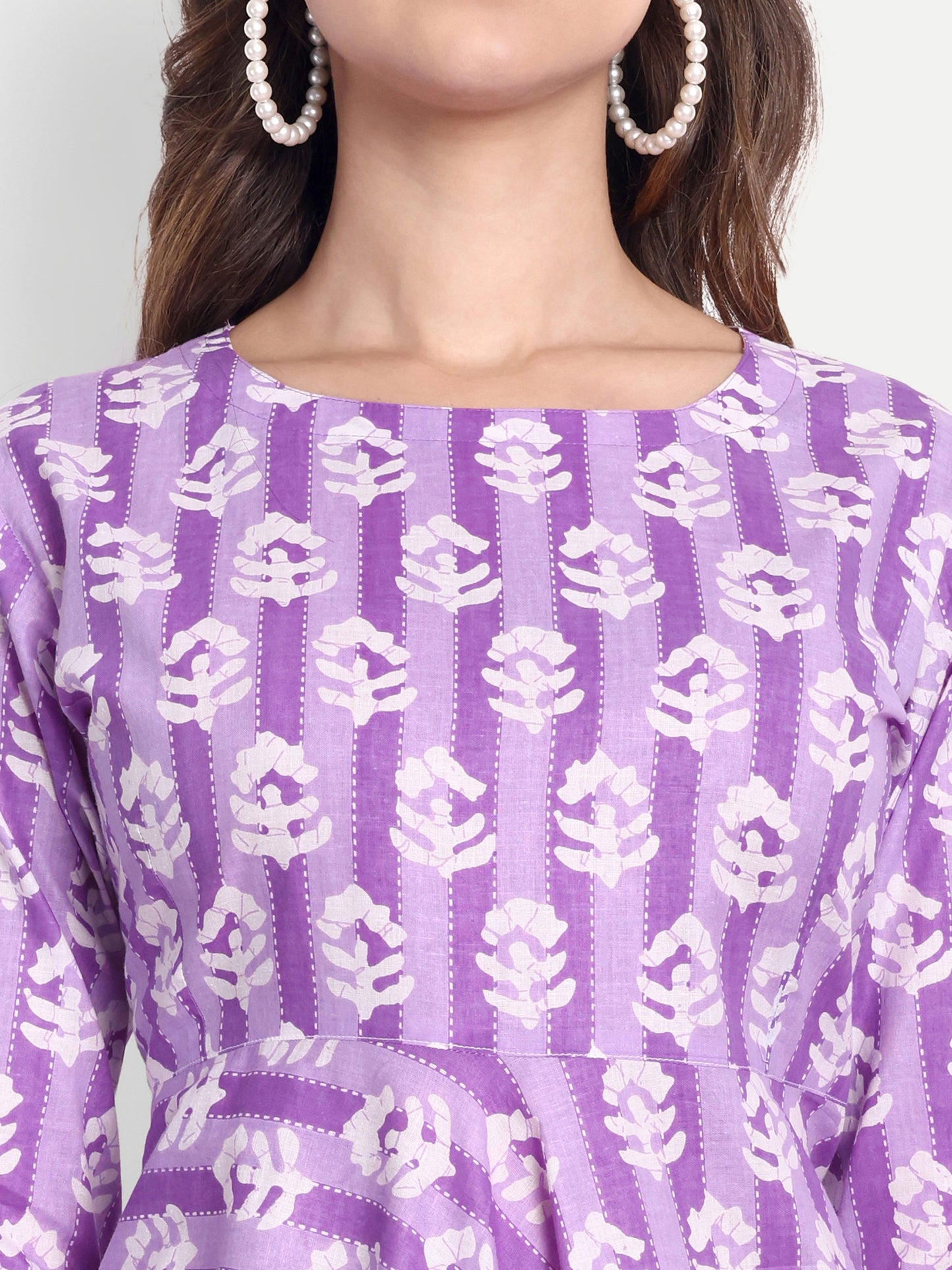 GAB Printed Kurta Set