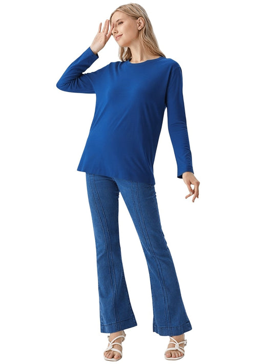 Full sleeves T shirt Royal Blue