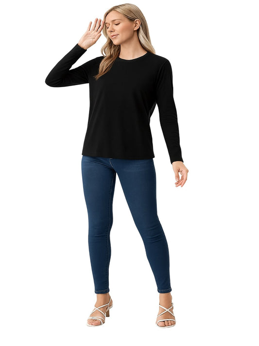 Full Sleeves T shirt Black