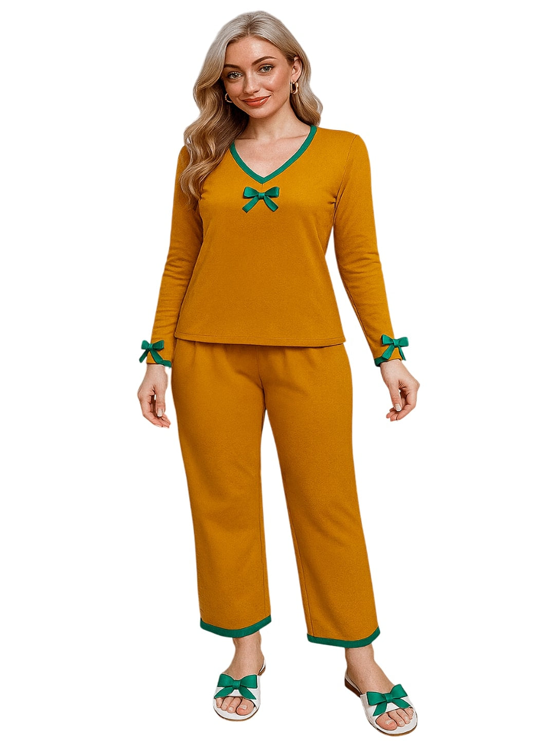 GAB Adult-Women Pure Cotton Night Suit