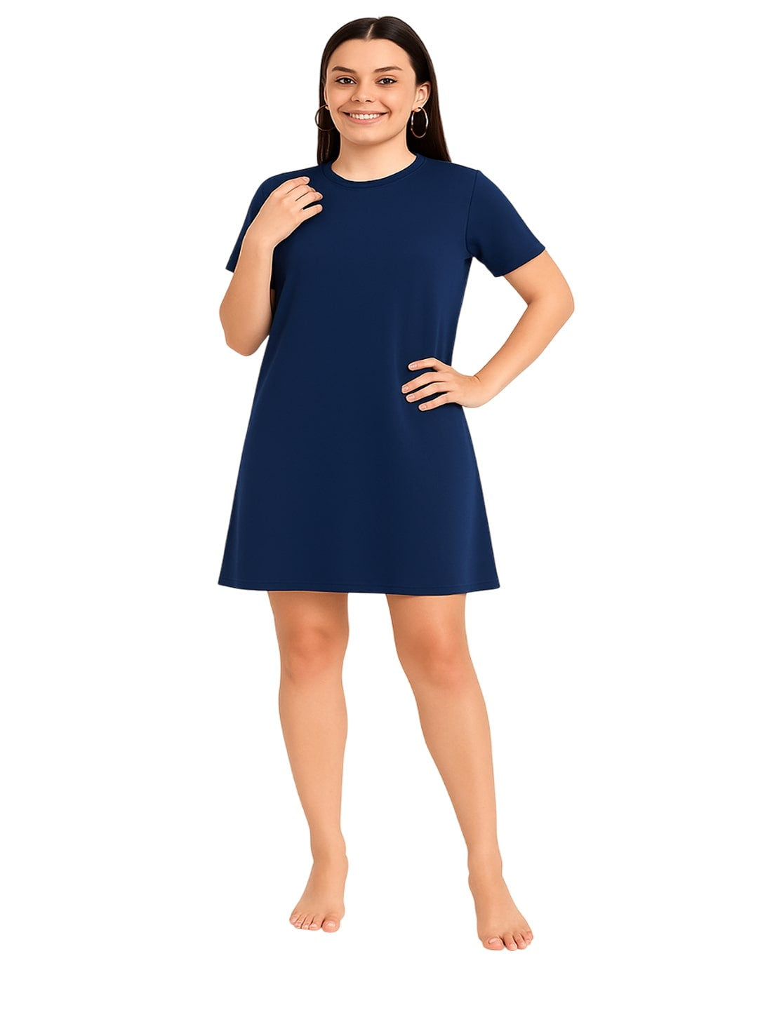 Women Pure Cotton Nightdress