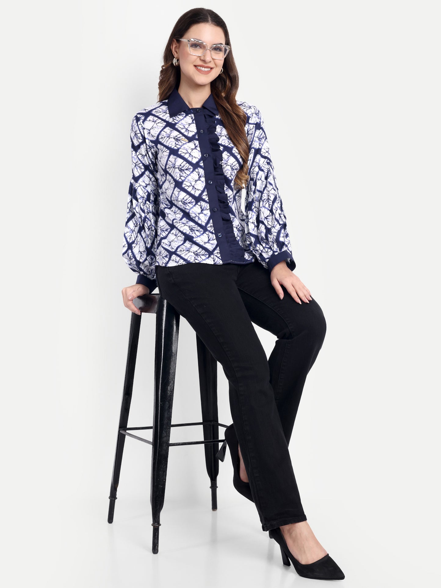GAB Classic Printed Causual Shirt