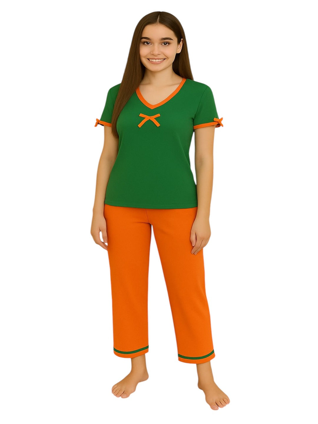 GAB Adult-Women Pure Cotton Night Suit