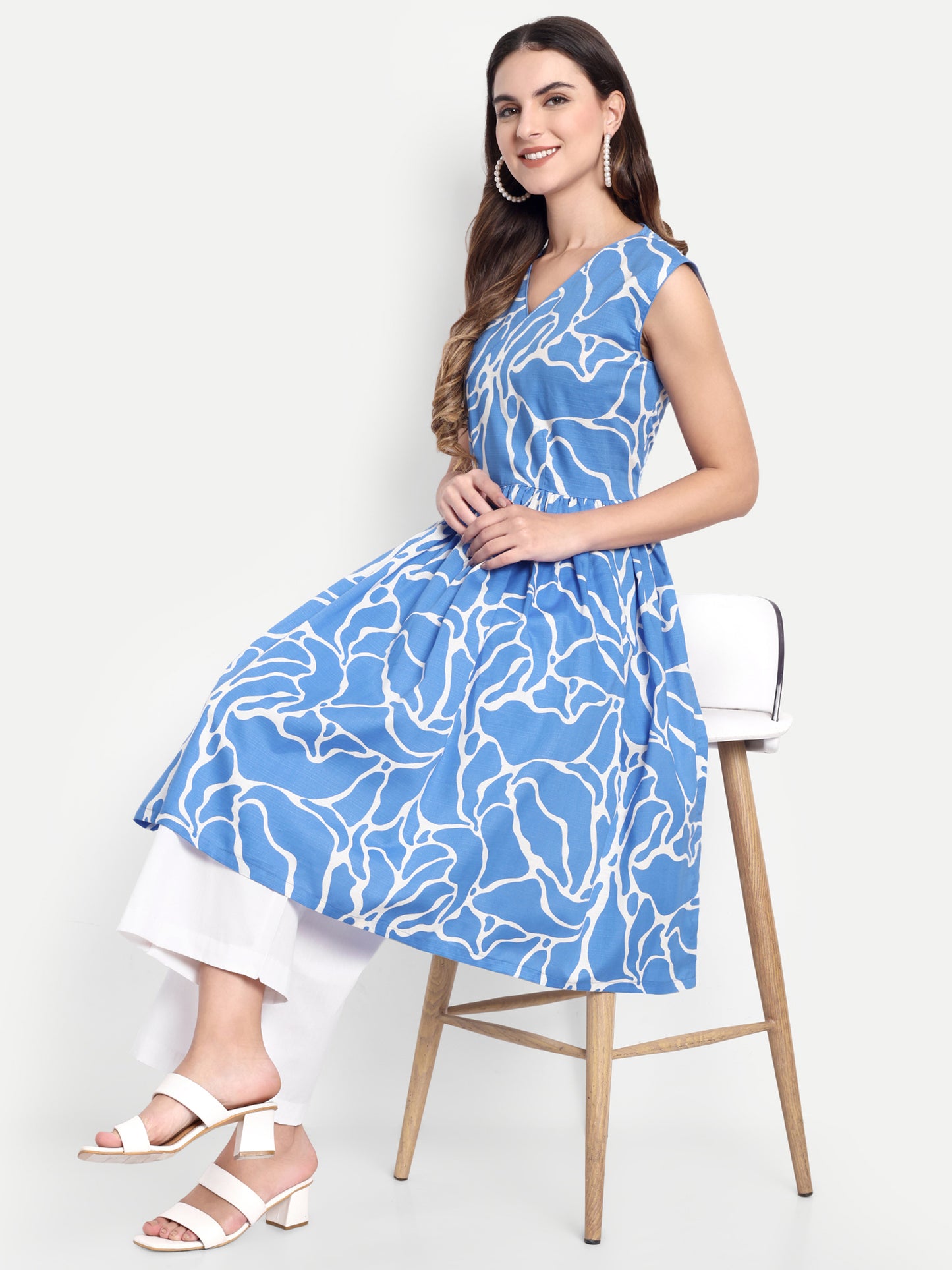 GAB Printed Kurta Set