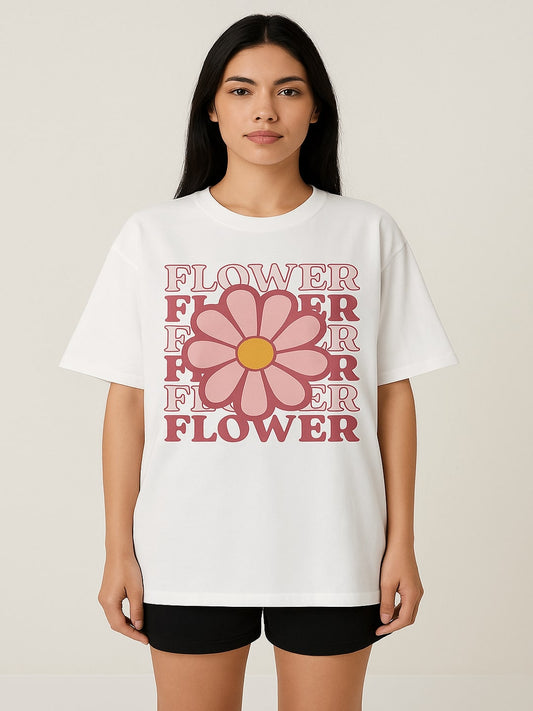 GAB Pure Cotton Printed Oversized T-Shirt