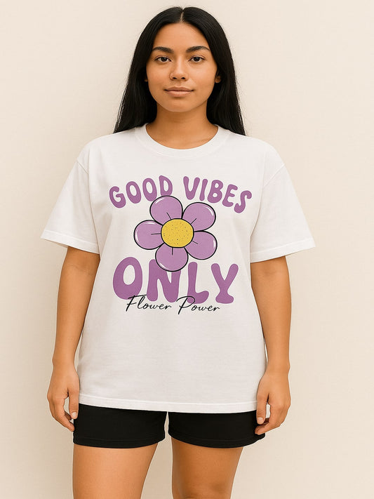 GAB Pure Cotton Printed Oversized T-Shirt