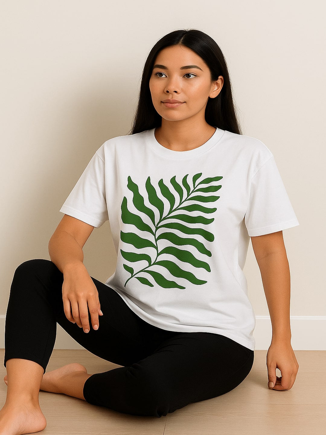 GAB Pure Cotton Printed Oversized T-Shirt