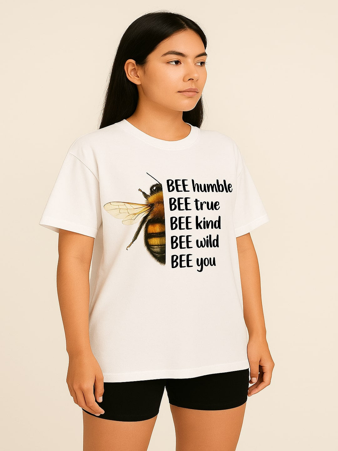 GAB Pure Cotton Printed Oversized T-Shirt
