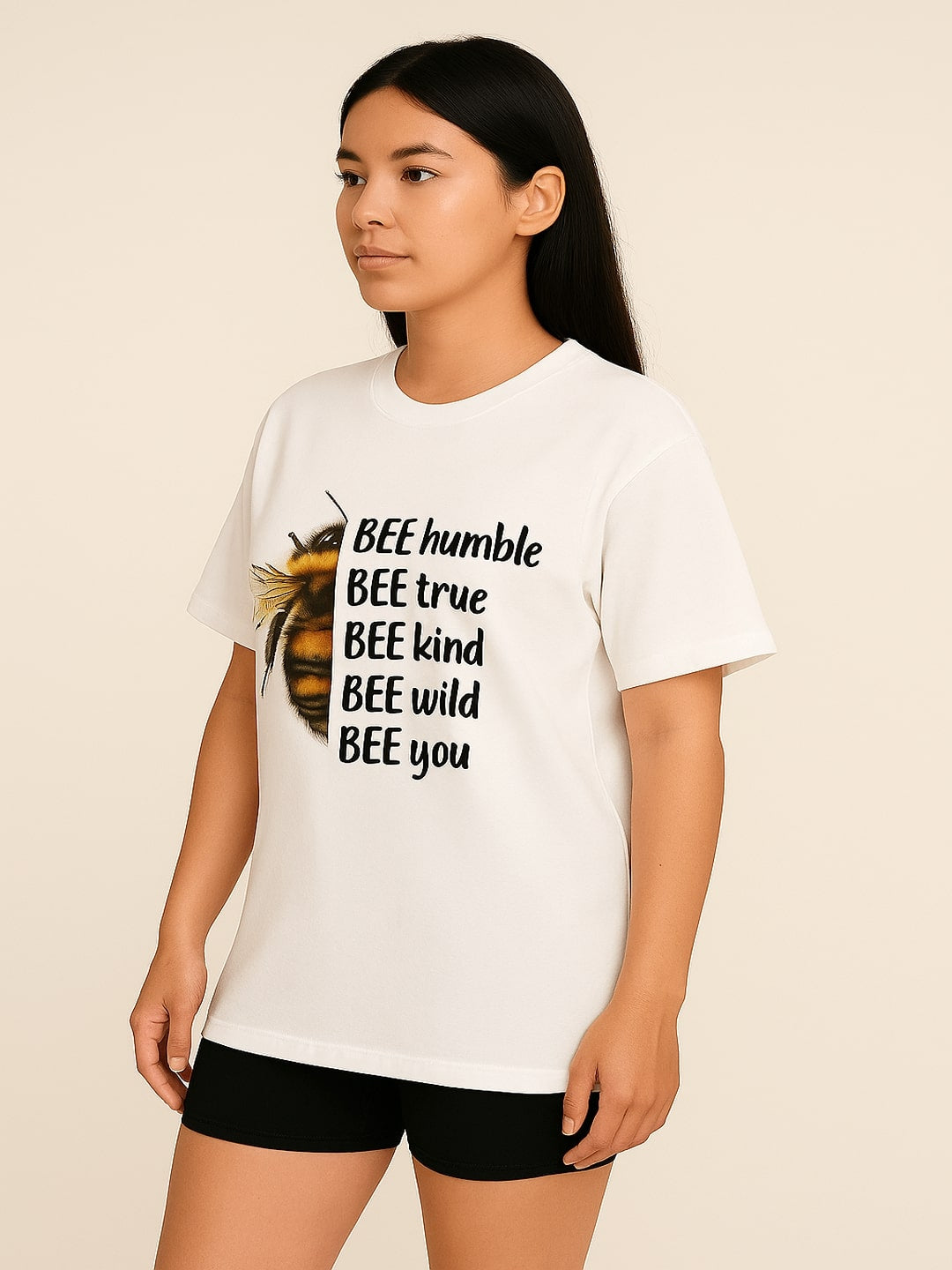 GAB Pure Cotton Printed Oversized T-Shirt
