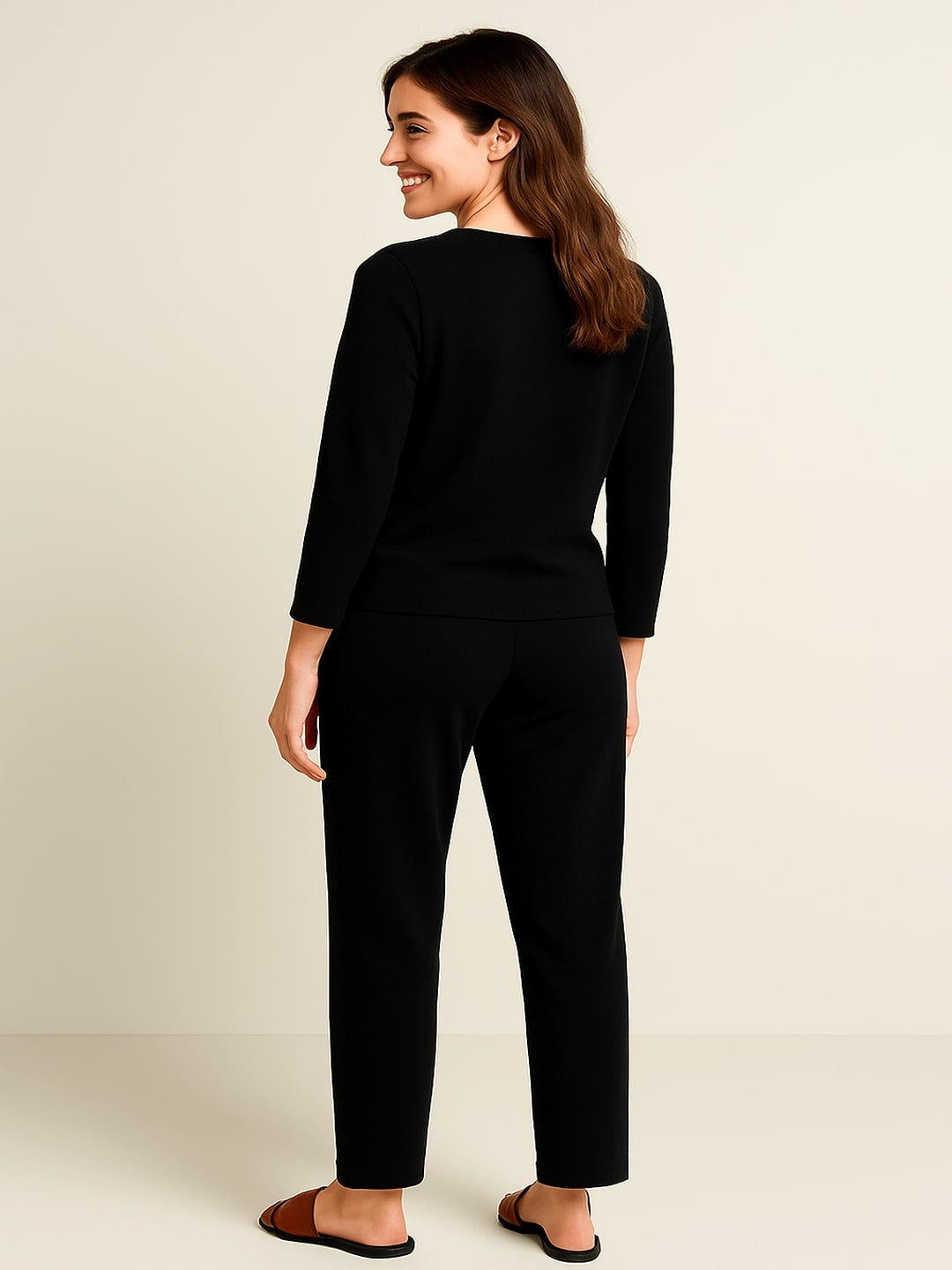 Floral Printed Top With Trouser Co-Ords