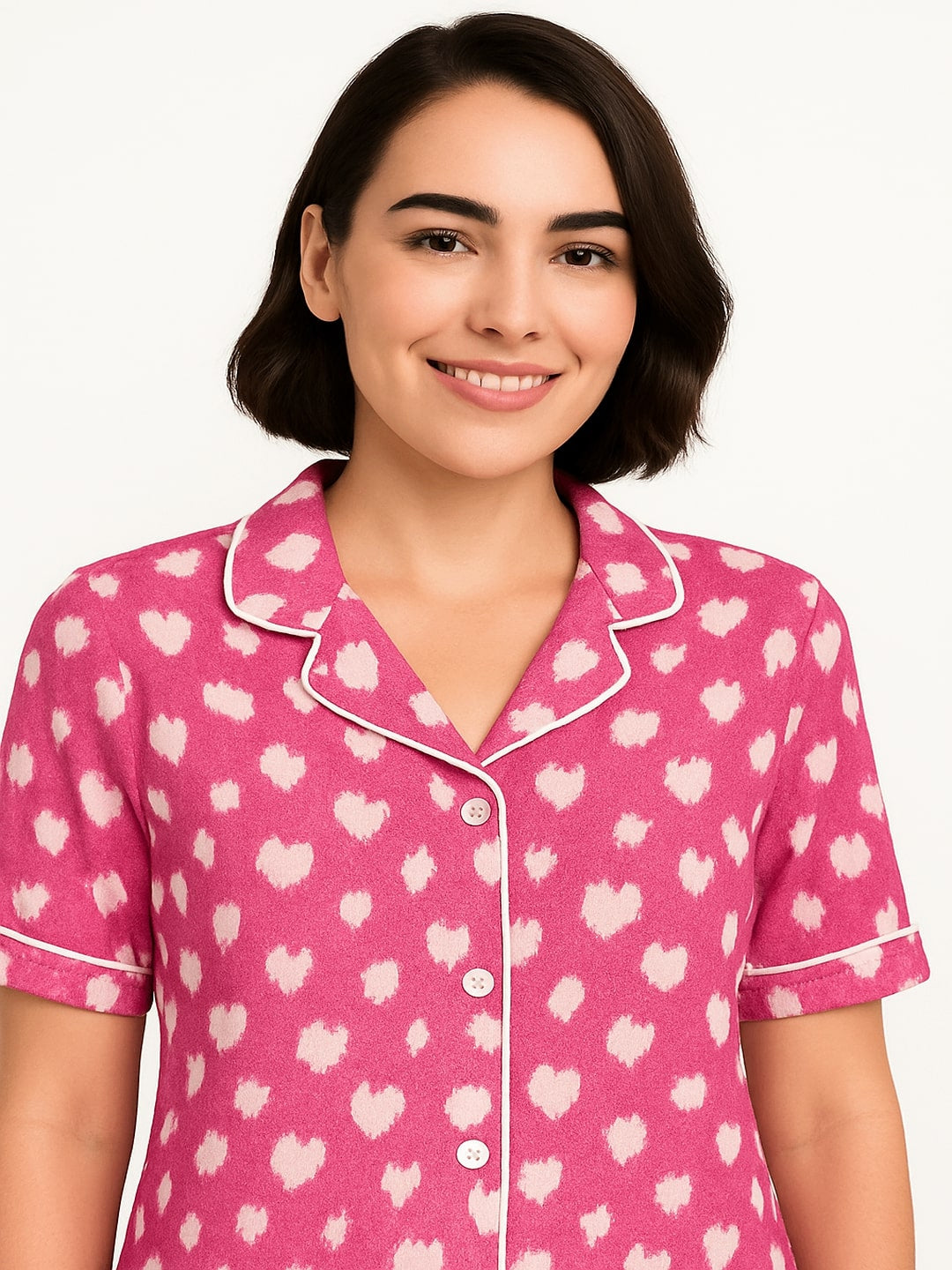 Women Pure Cotton Floral Printed Night Suit