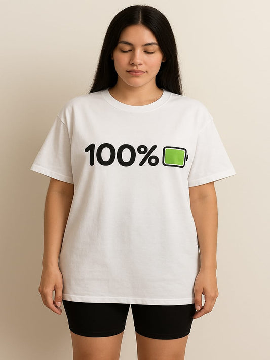 GAB Pure Cotton Printed Oversized T-Shirt