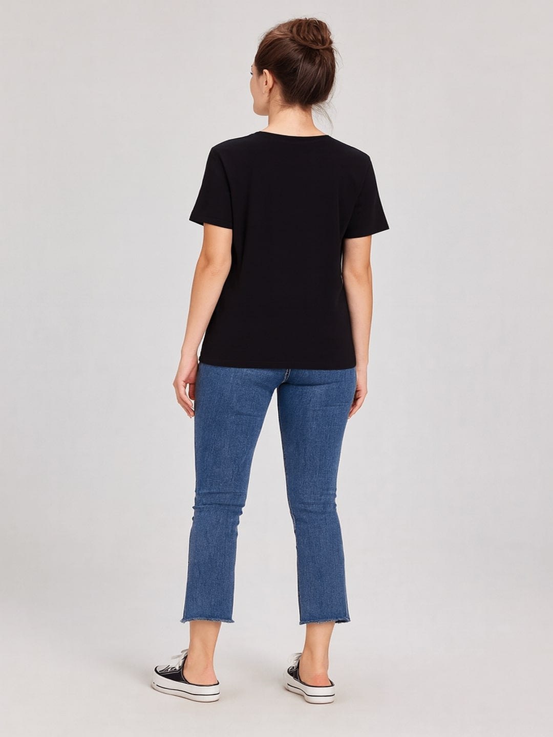 Graphic Printed Round Neck Pure Cotton T-shirt