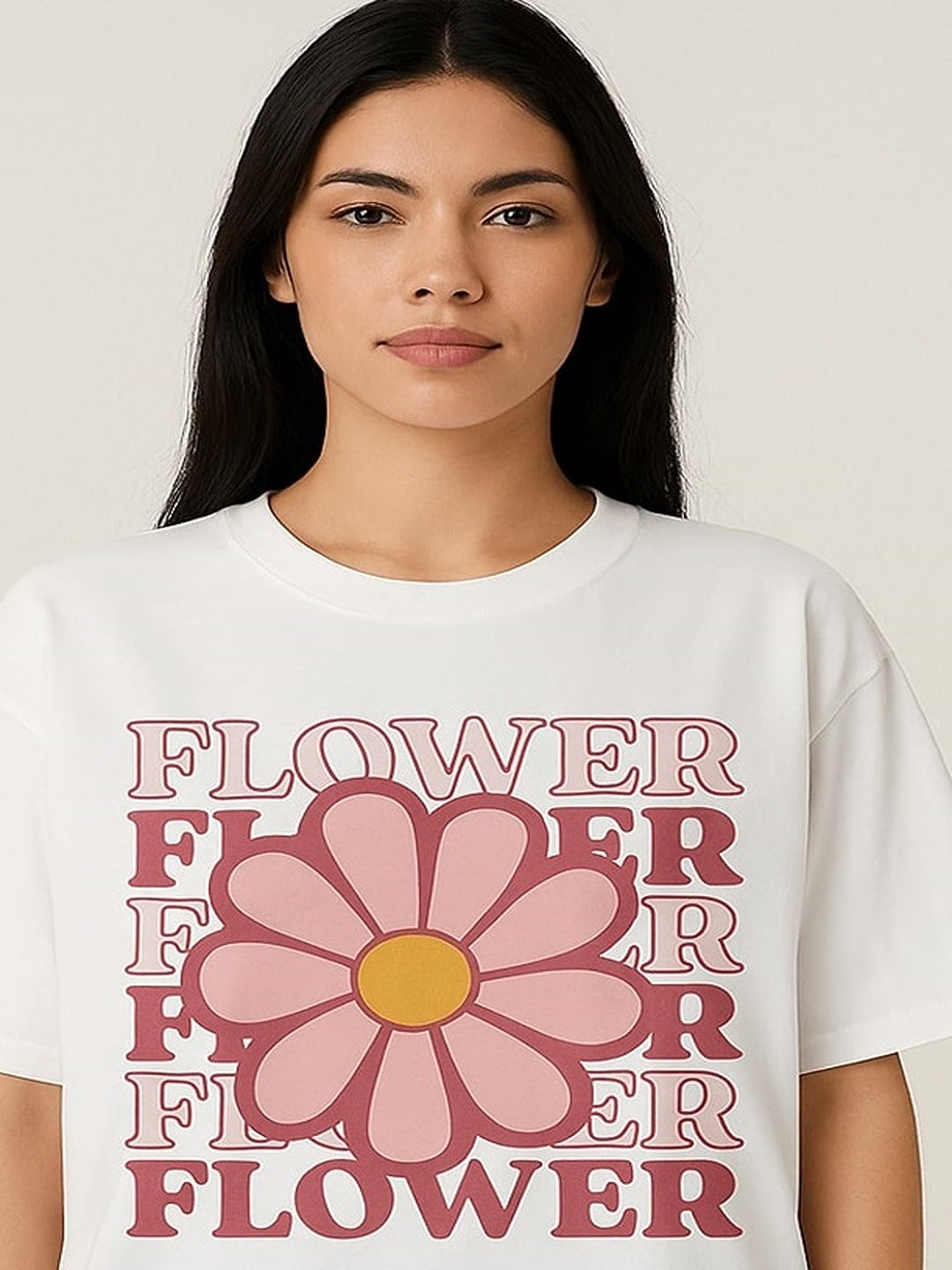 GAB Pure Cotton Printed Oversized T-Shirt