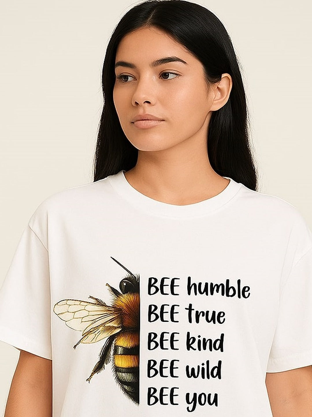 GAB Pure Cotton Printed Oversized T-Shirt
