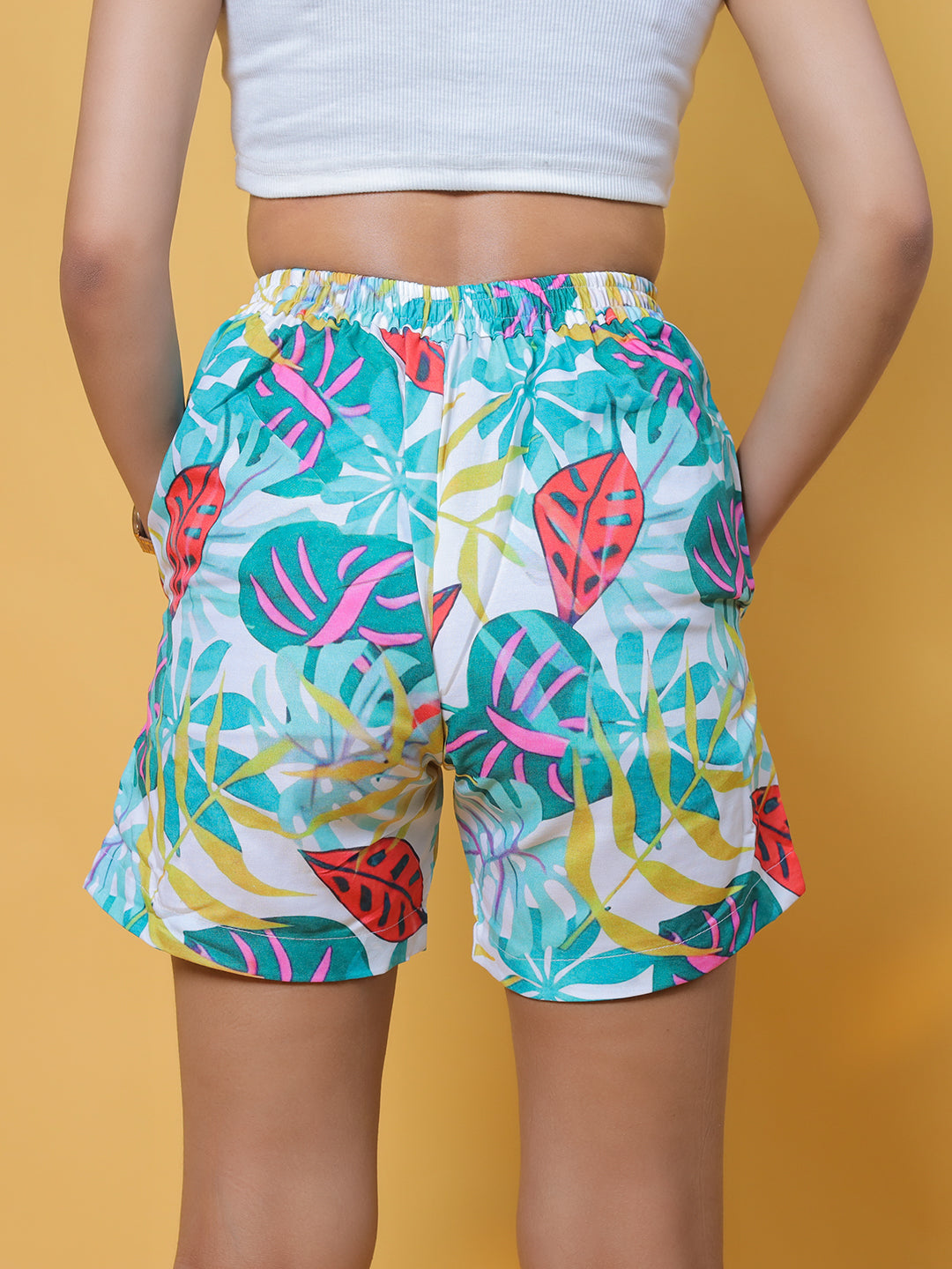 Women Printed Shorts For Summer