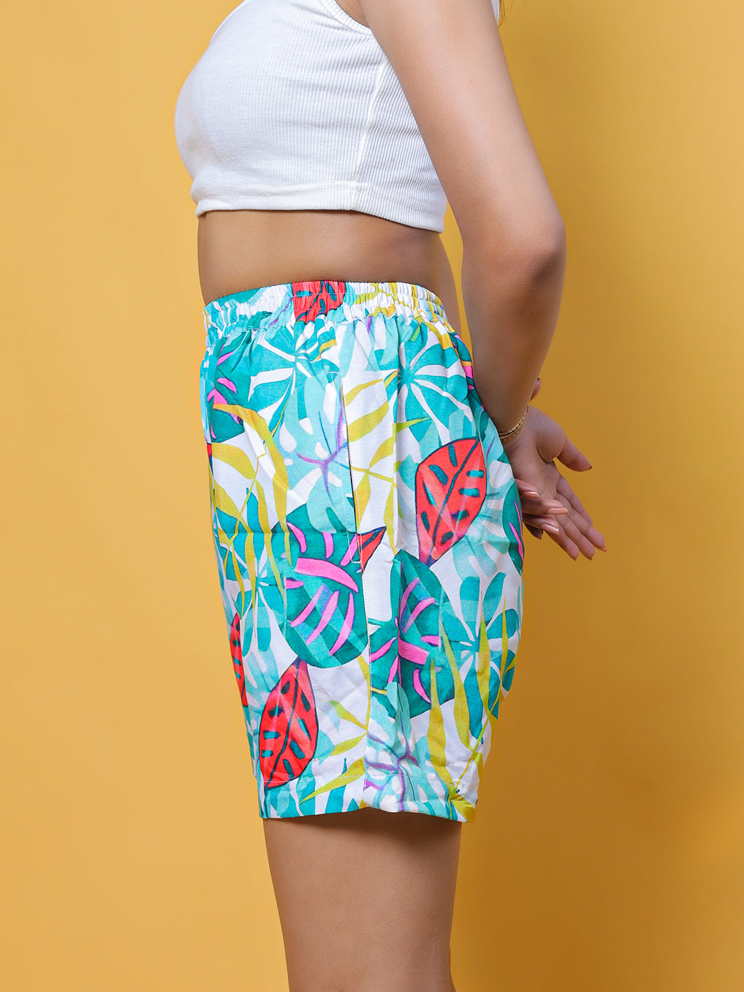 Women Printed Shorts For Summer