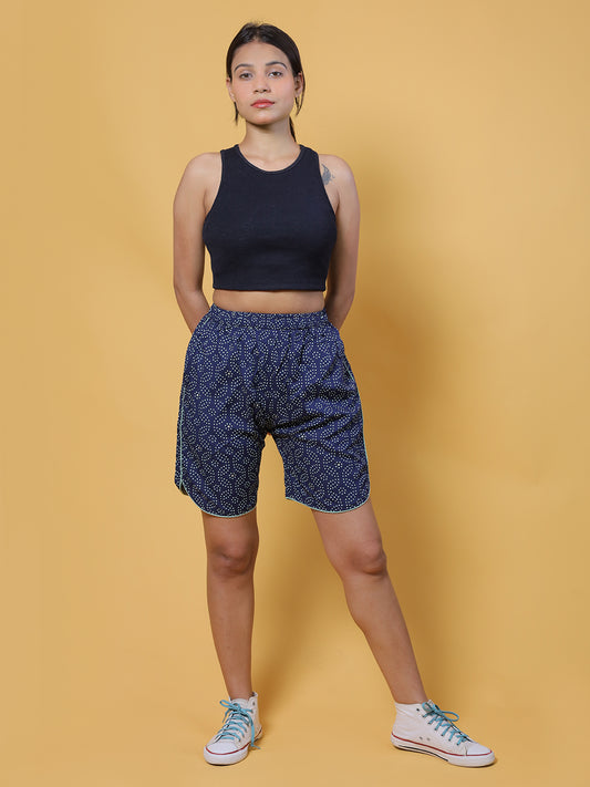 GAB Women/Girl Printed Shorts For Summer